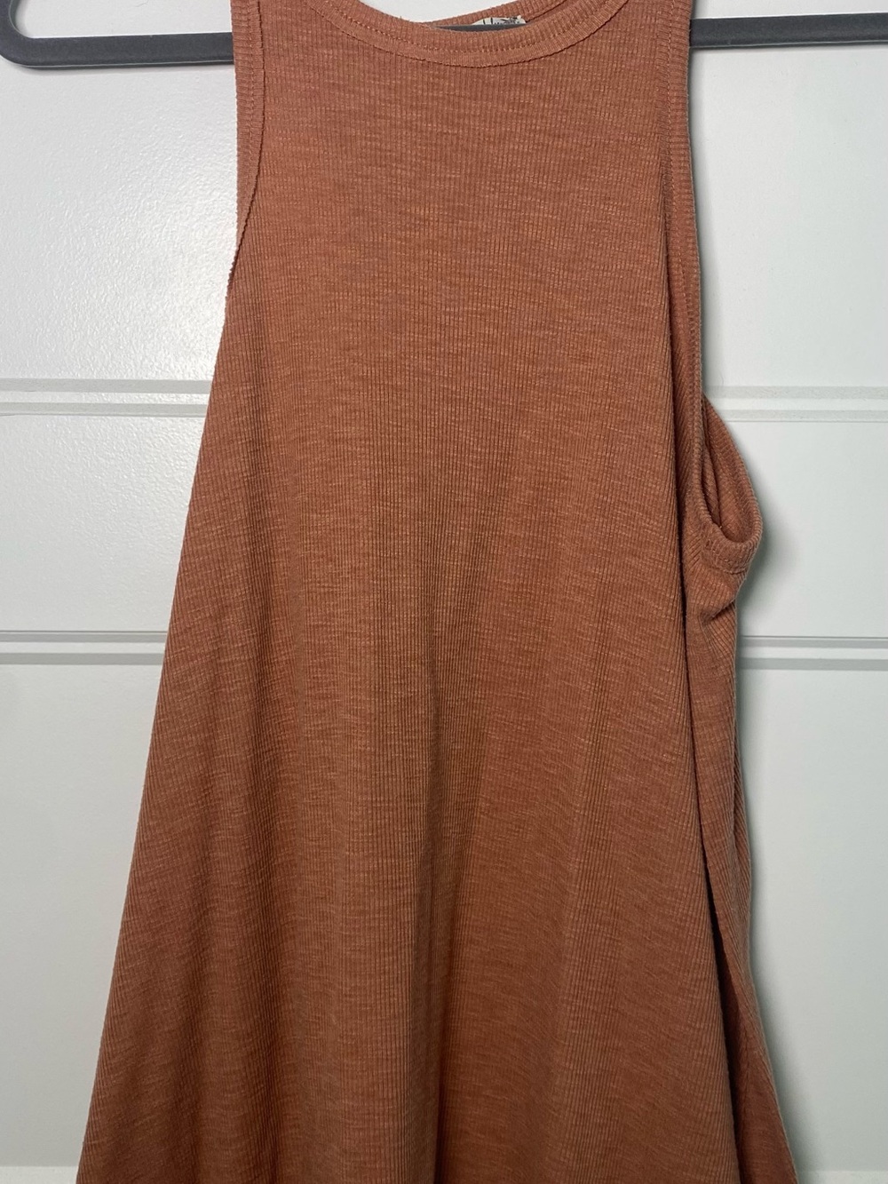 Intimately By Free People Amber
Rose Ribbed Tank Top Scoop
Neck Flare Hem
